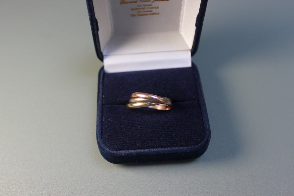 14ct Vintage Russian Wedding Ring