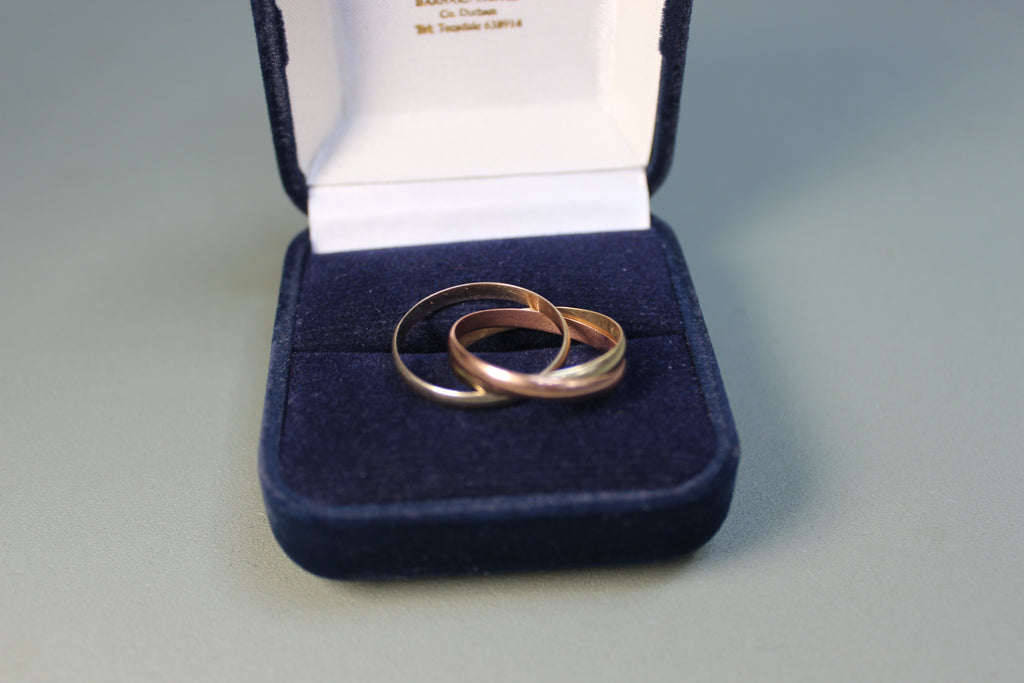 14ct Vintage Russian Wedding Ring