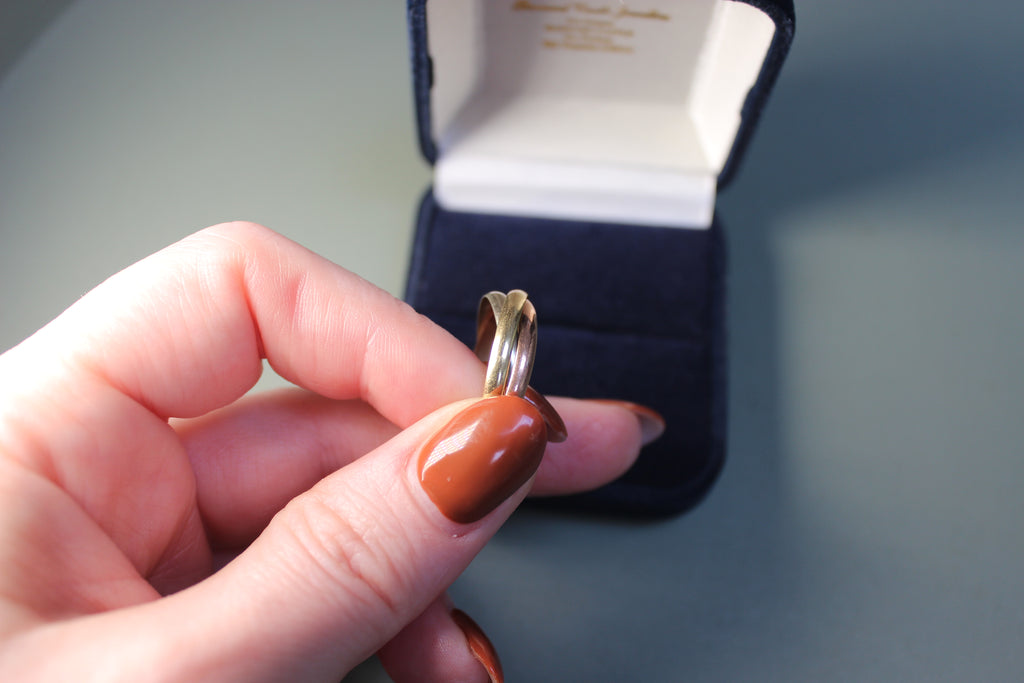 14ct Vintage Russian Wedding Ring