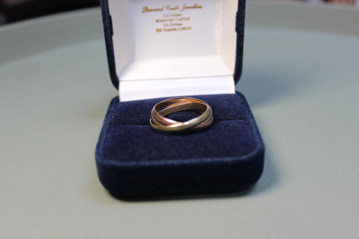 14ct Vintage Russian Wedding Ring