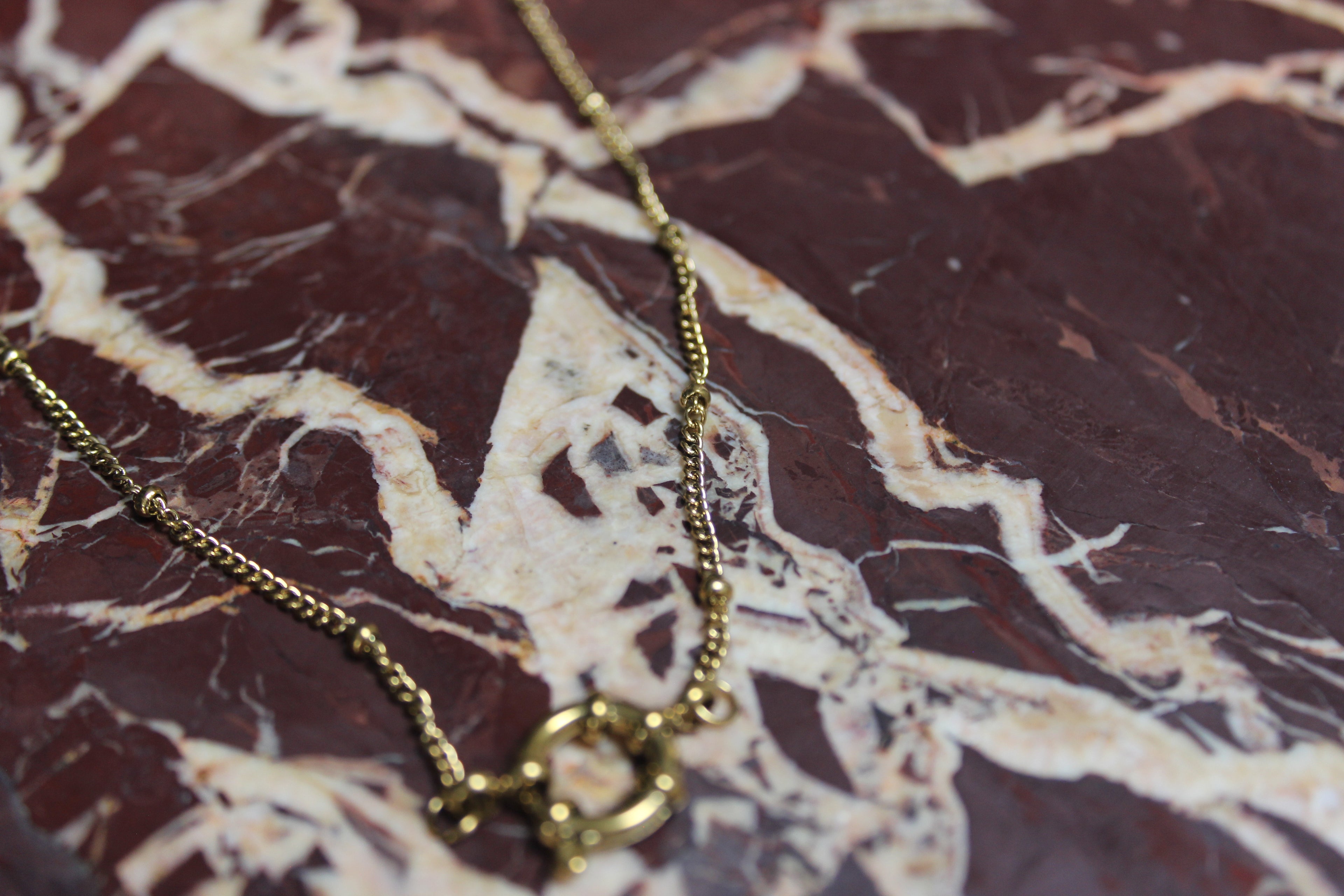 Fine Ball Chain with O-Clasp