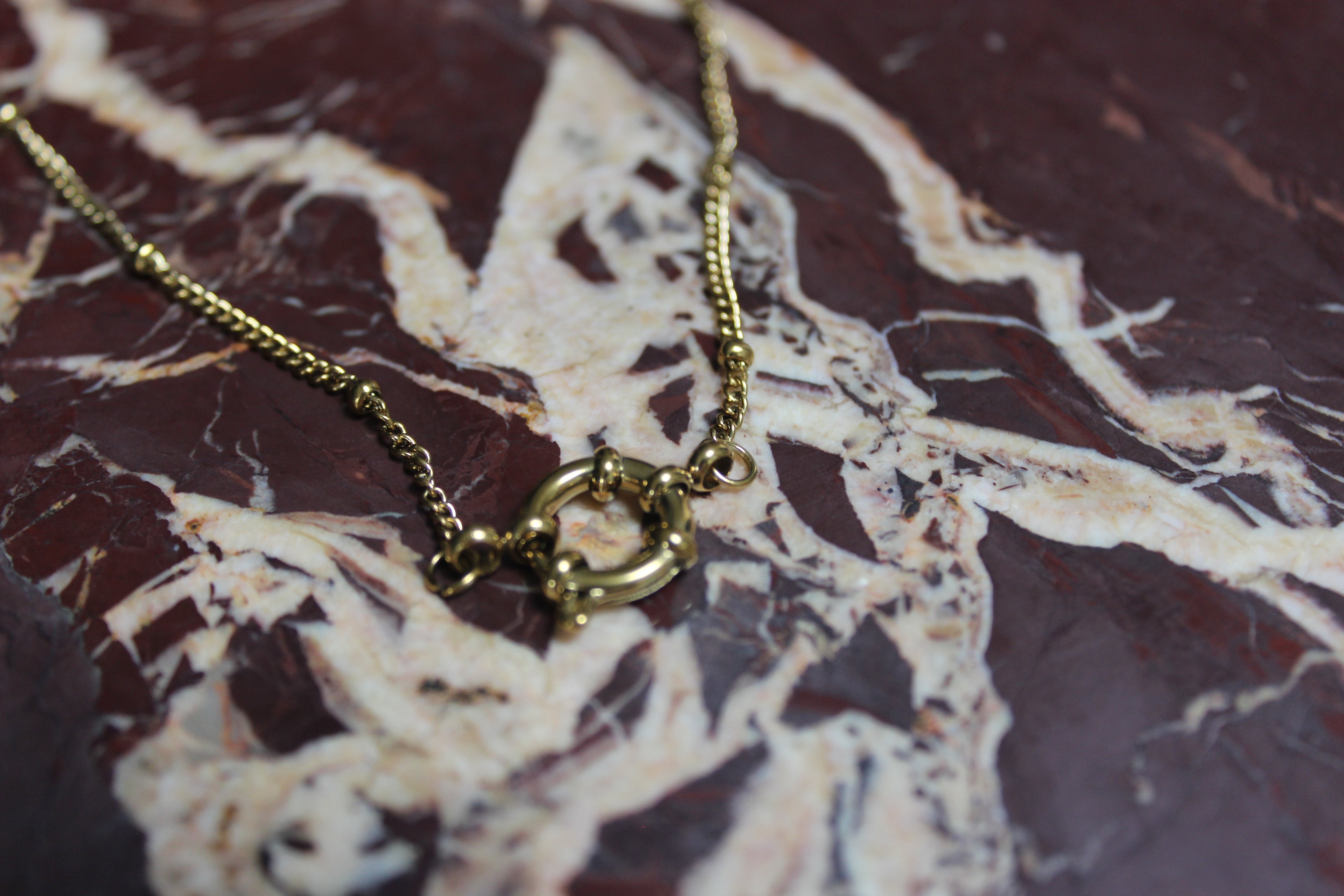 Fine Ball Chain with O-Clasp