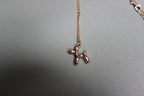 Balloon Dog Pendant Necklace – Gold Stainless Steel (close-up) – The Nook