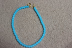Turquoise Beaded T-Bar Chain
