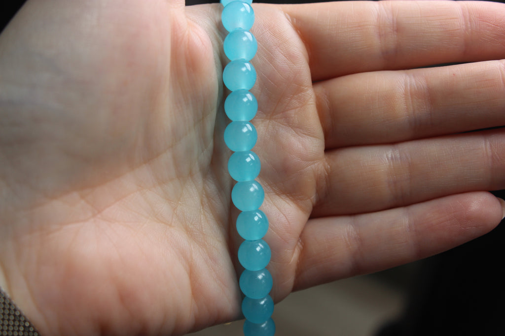 Turquoise Beaded T-Bar Chain