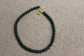 Green T-Bar Beaded Necklace