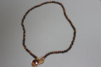 Tiger's Eye Charm Necklace