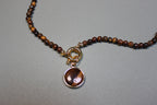 Tiger's Eye Charm Necklace