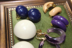 Vintage Clip-On Earrings Collection, Set of 5 Pairs | 1960s