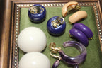 Vintage Clip-On Earrings Collection, Set of 5 Pairs | 1960s