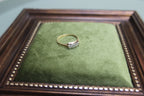 Vintage 9ct Gold Diamond Trio Ring (styled) – The Nook