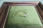 Vintage 9ct Gold Diamond Trio Ring (detail) – The Nook