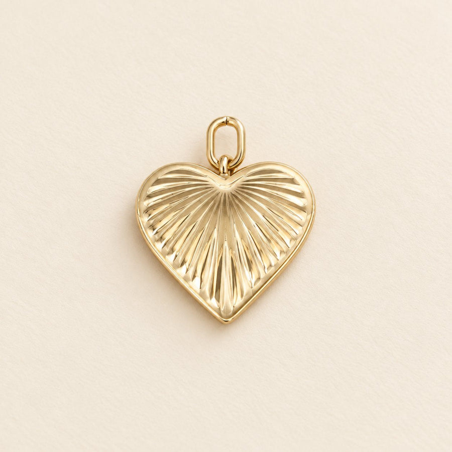 Gold Heart Charm