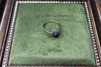 9ct Yellow Gold Heart Cluster Ring with Swiss Topaz & Clear Stones | 375 Hallmark