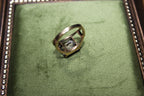 9ct Yellow Gold Large Emerald Cut Amethyst Vintage Ring