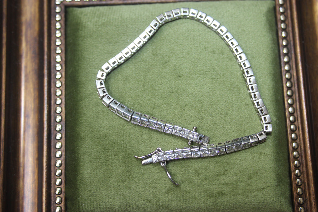 Sterling Silver Tennis Bracelet