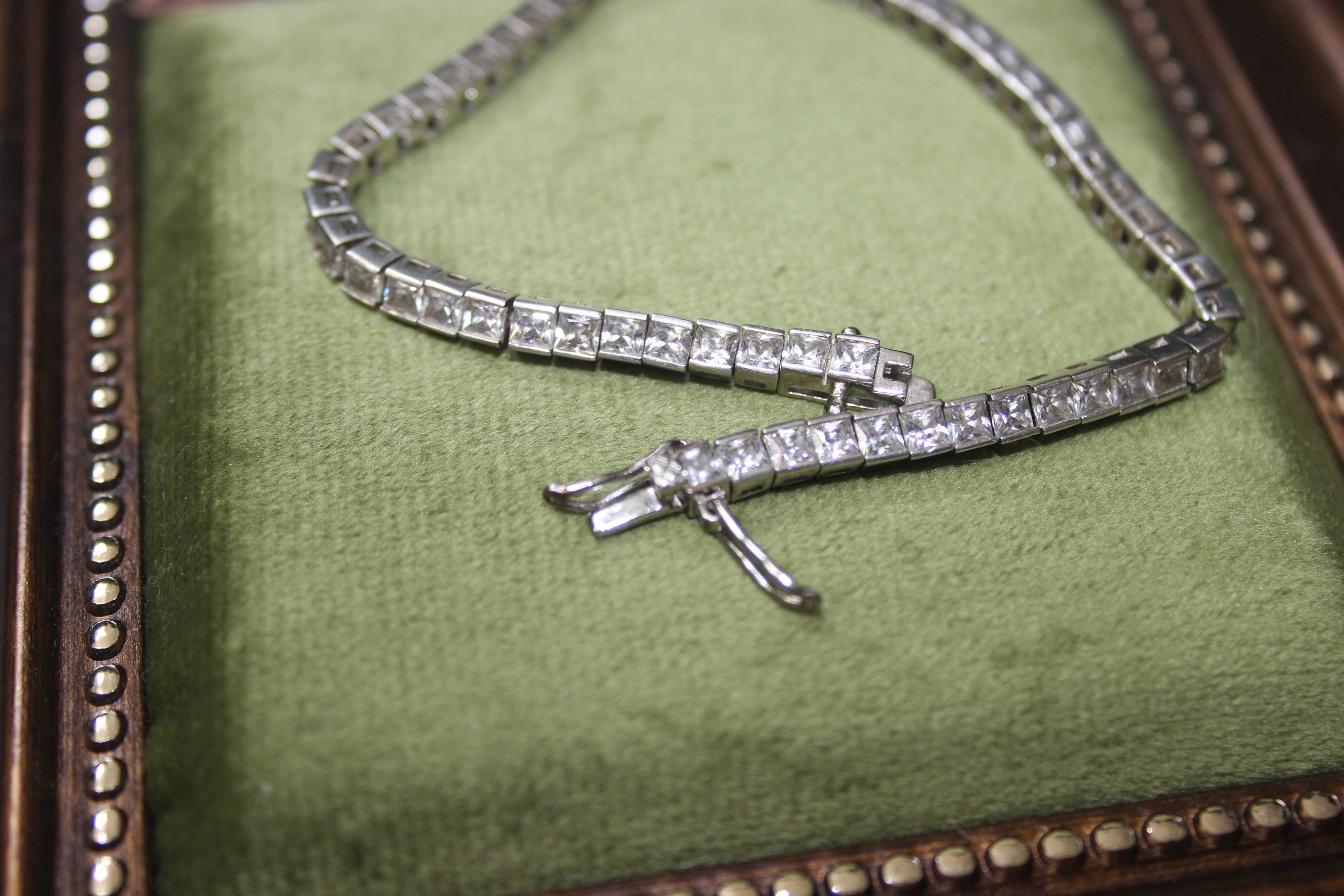 Sterling Silver Tennis Bracelet