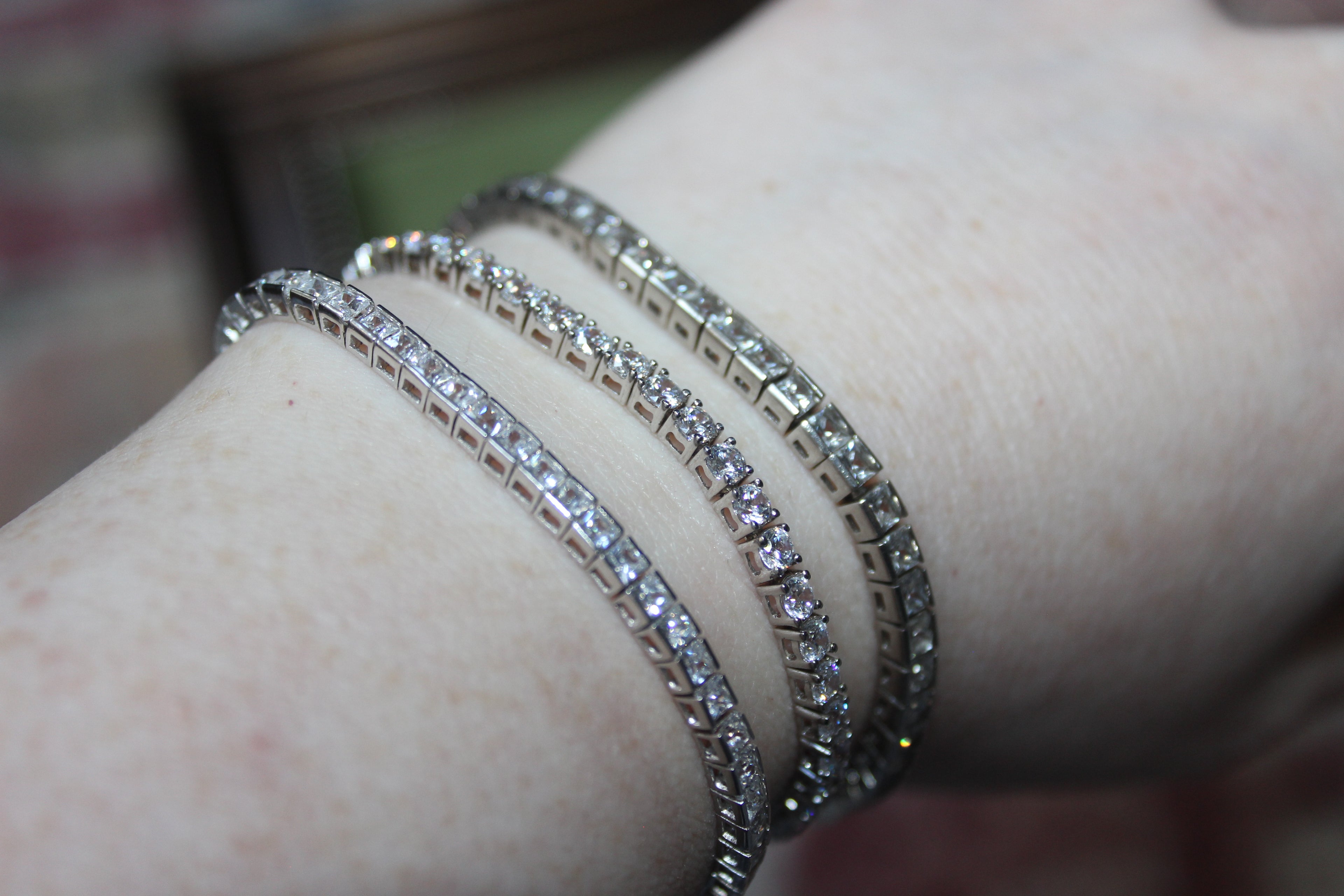 Sterling Silver Tennis Bracelet