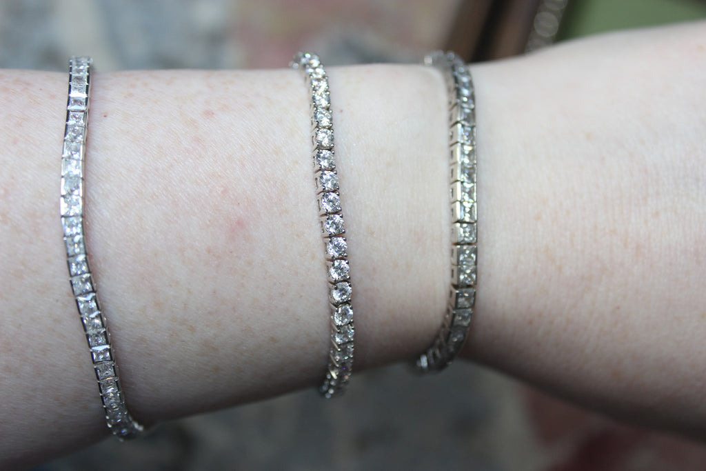 Tennis Bracelet Sterling SIlver