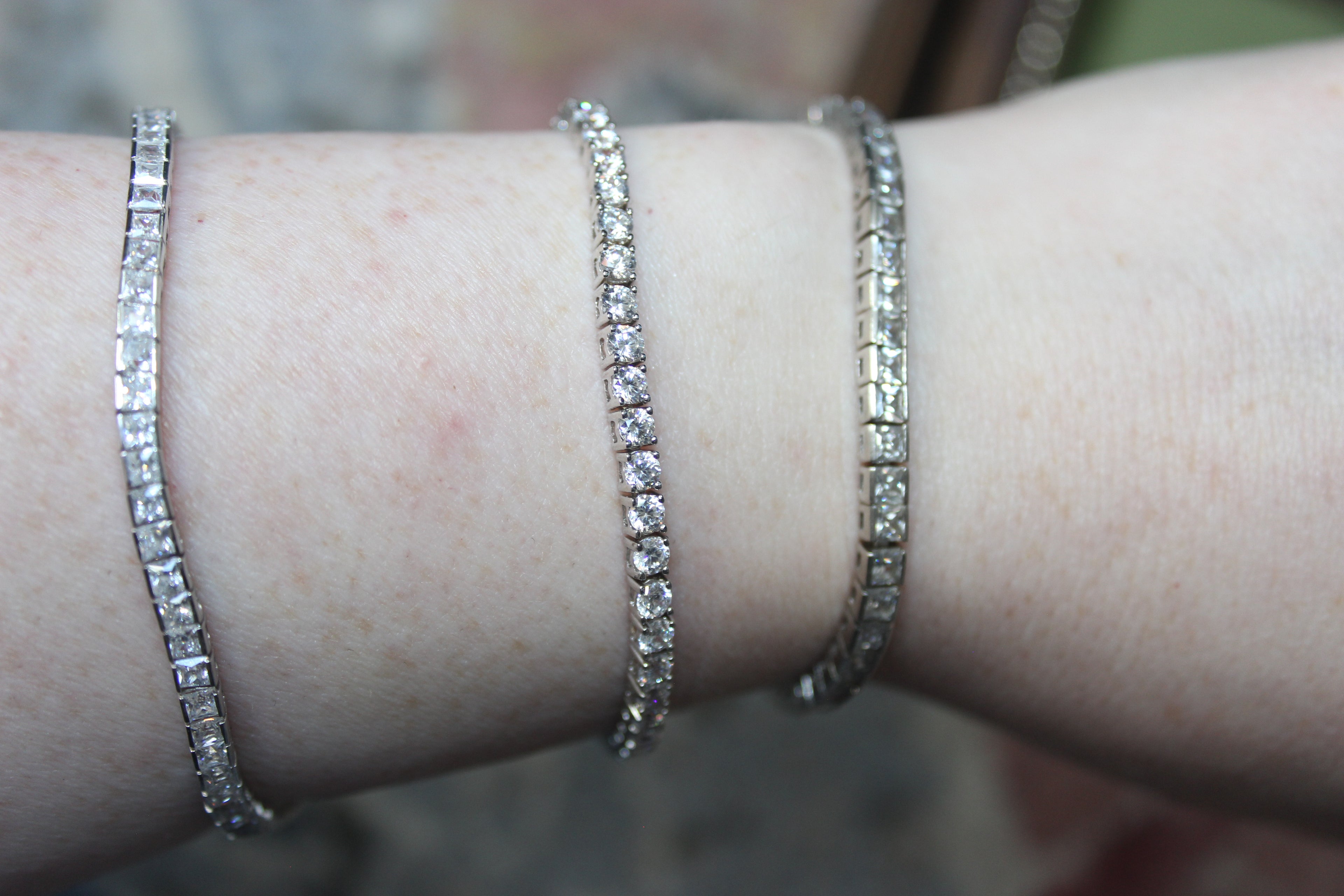 Tennis Bracelet Sterling SIlver