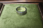 Tiffany & Co. Sterling Silver Diamond Point Band Ring