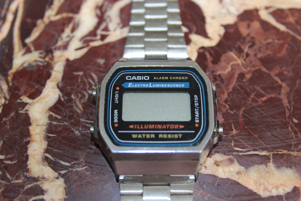 Casio A168 Stainless Steel Watch