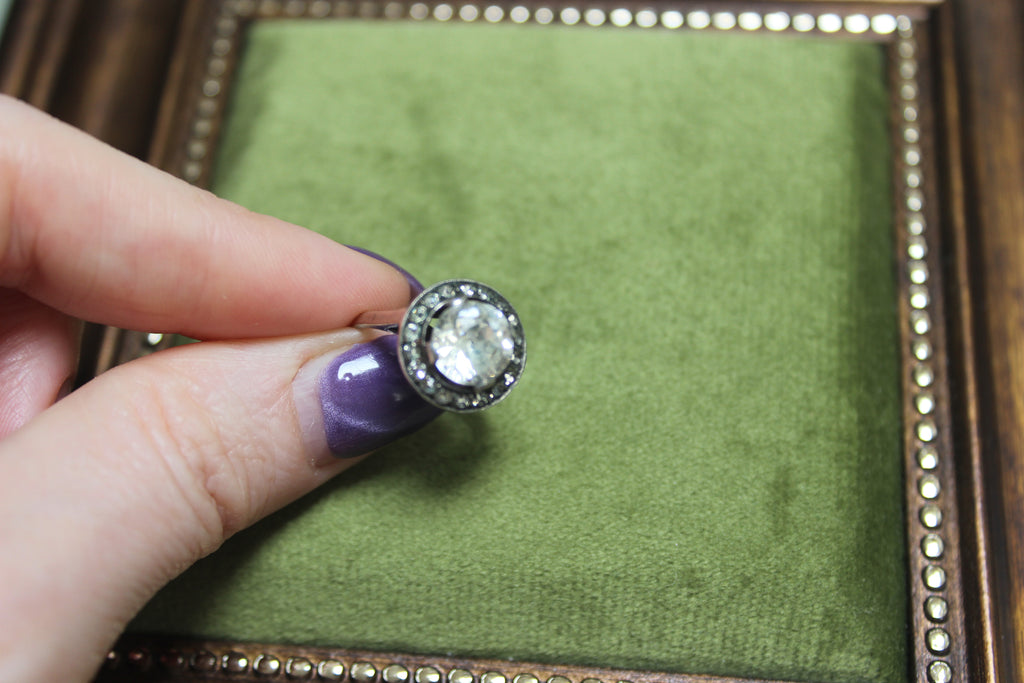 Vintage Sterling Silver Statement Ring