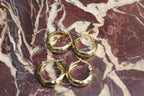 The Classic Gold Hoop Earrings