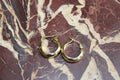 The Classic Gold Hoop Earrings