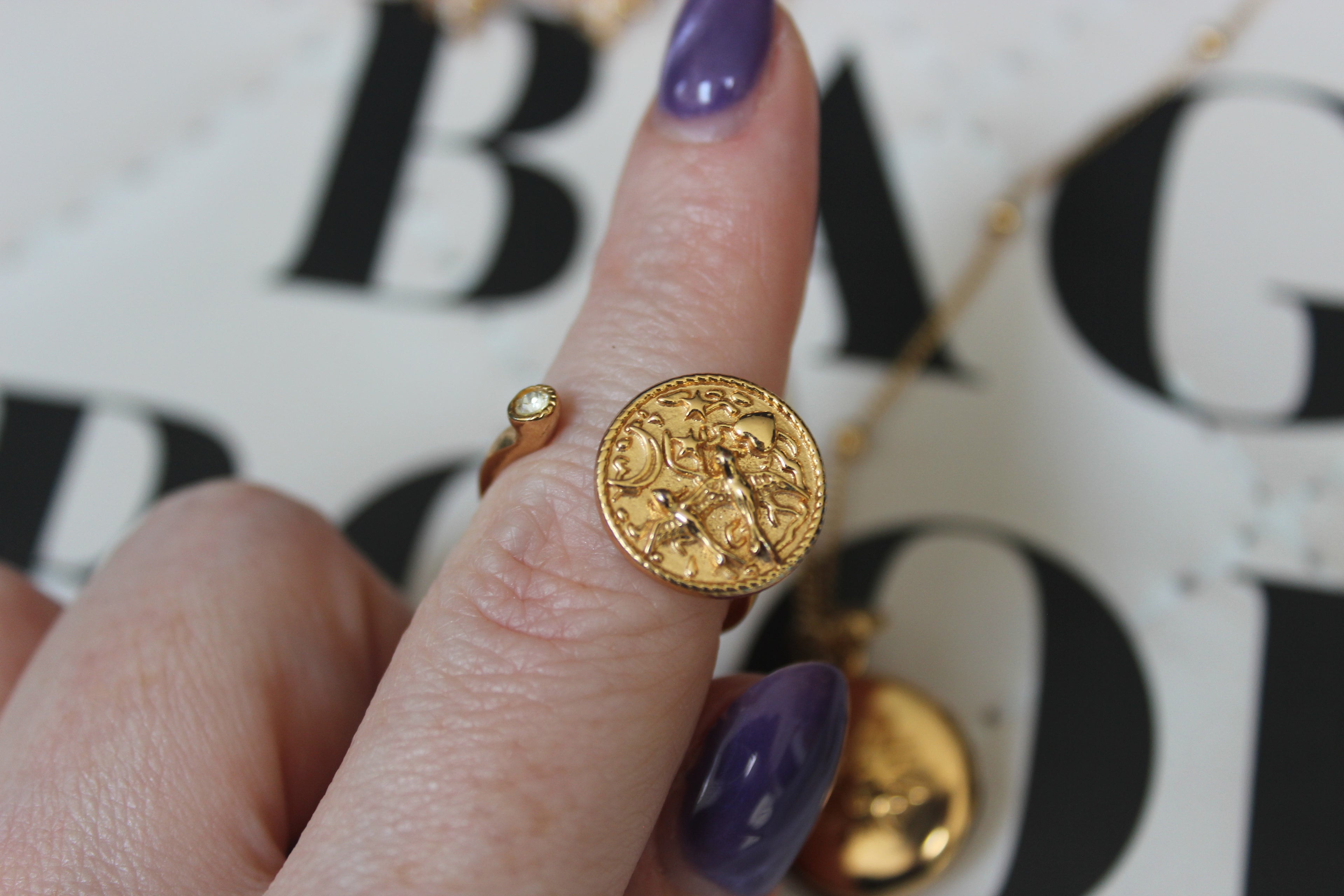 Newbridge Silver Amy Huberman Collection | Locket, Earrings & Coin Ring