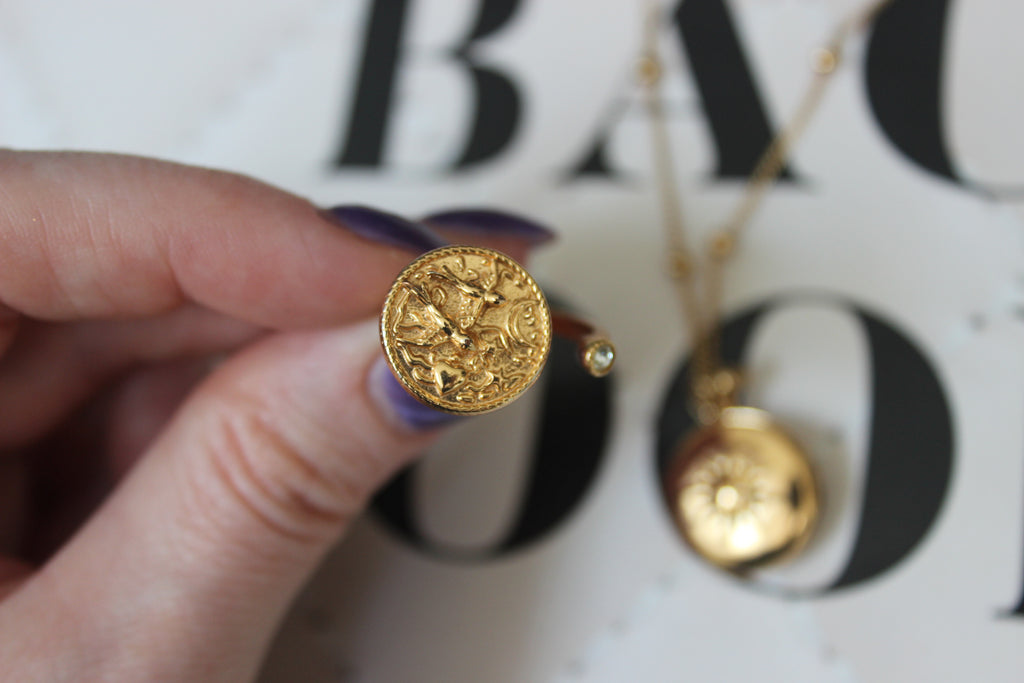 Newbridge Silver Amy Huberman Collection | Locket, Earrings & Coin Ring