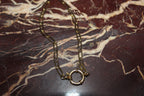 Paperclip O Ring Necklace