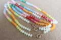 Rainbow Beaded O Ring Necklace – The Nook