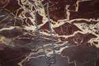 Belcher O Ring Silver Tone Chain