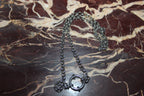 Belcher O Ring Silver Tone Chain
