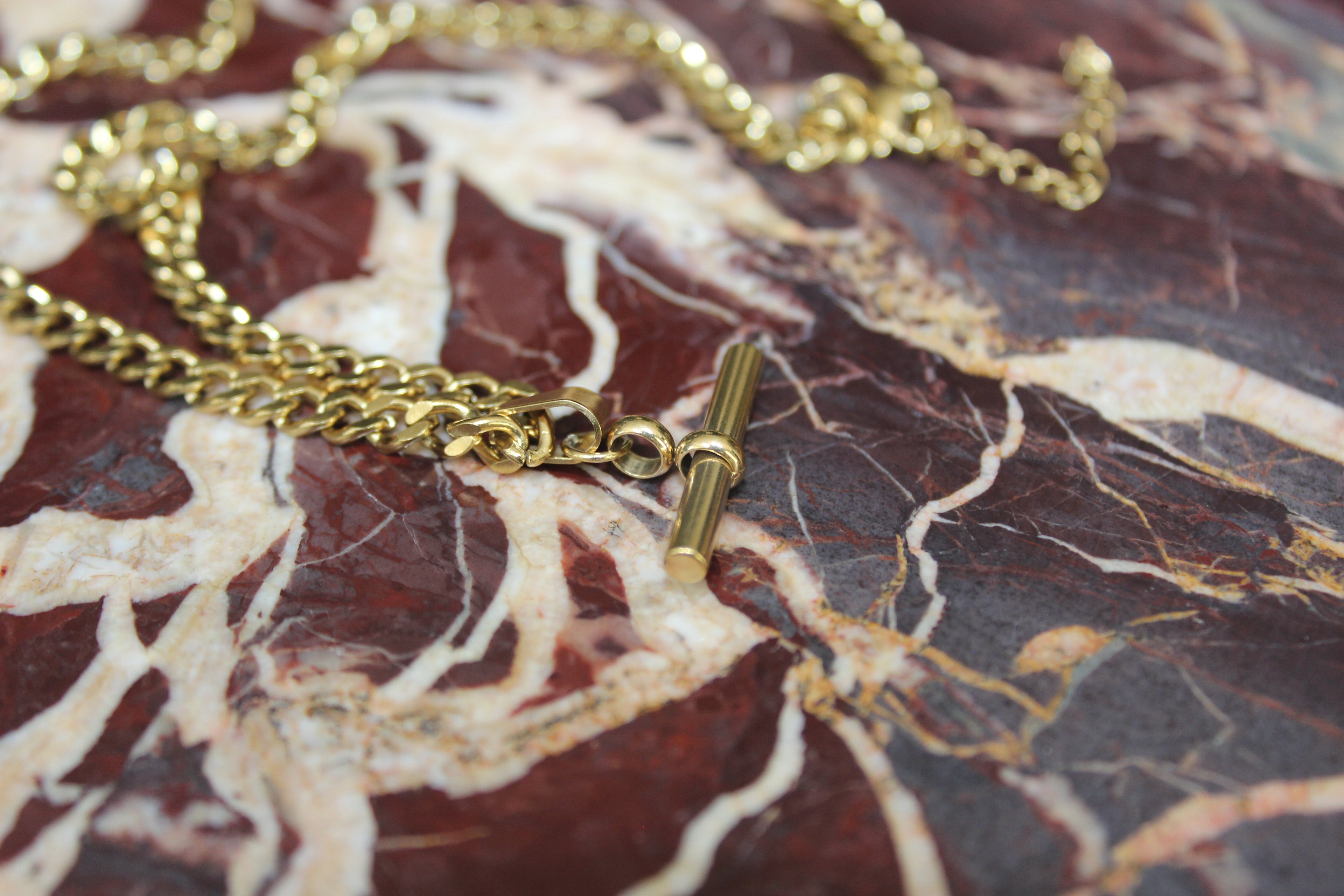 The Gold T-Bar Necklace