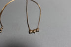 Three Star Pendant Necklace Gold (detail) – The Nook