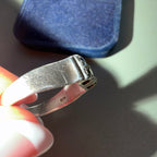Vintage Sterling Silver Quad Signet Ring