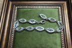Vintage Silver Bracelet with Sparkly Clear CZ Stones (alternate view) – The Nook