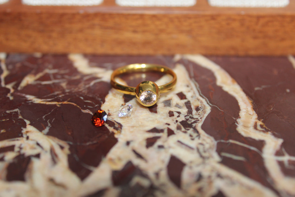 The Interchangeable Stone Ring