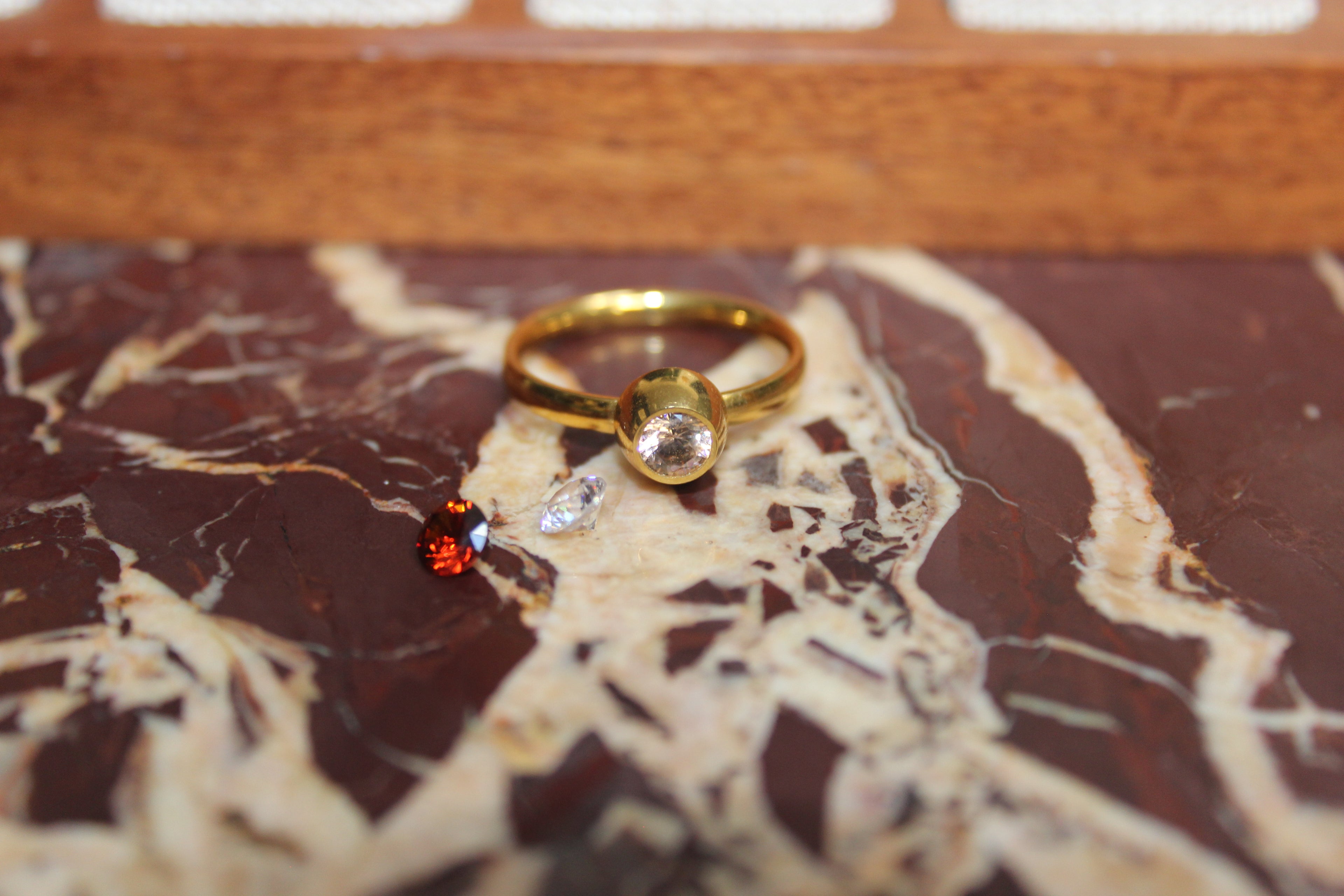 The Interchangeable Stone Ring