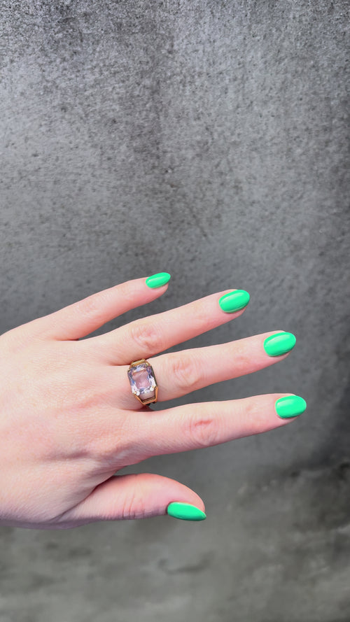 Amethyst Vintage Ring