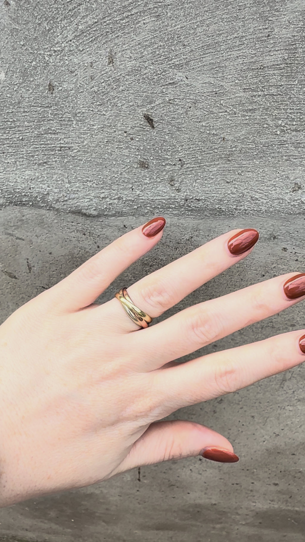 14ct Vintage Russian Wedding Ring