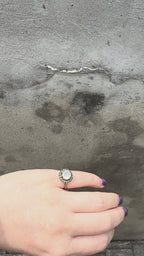 Vintage Sterling Silver Statement Ring