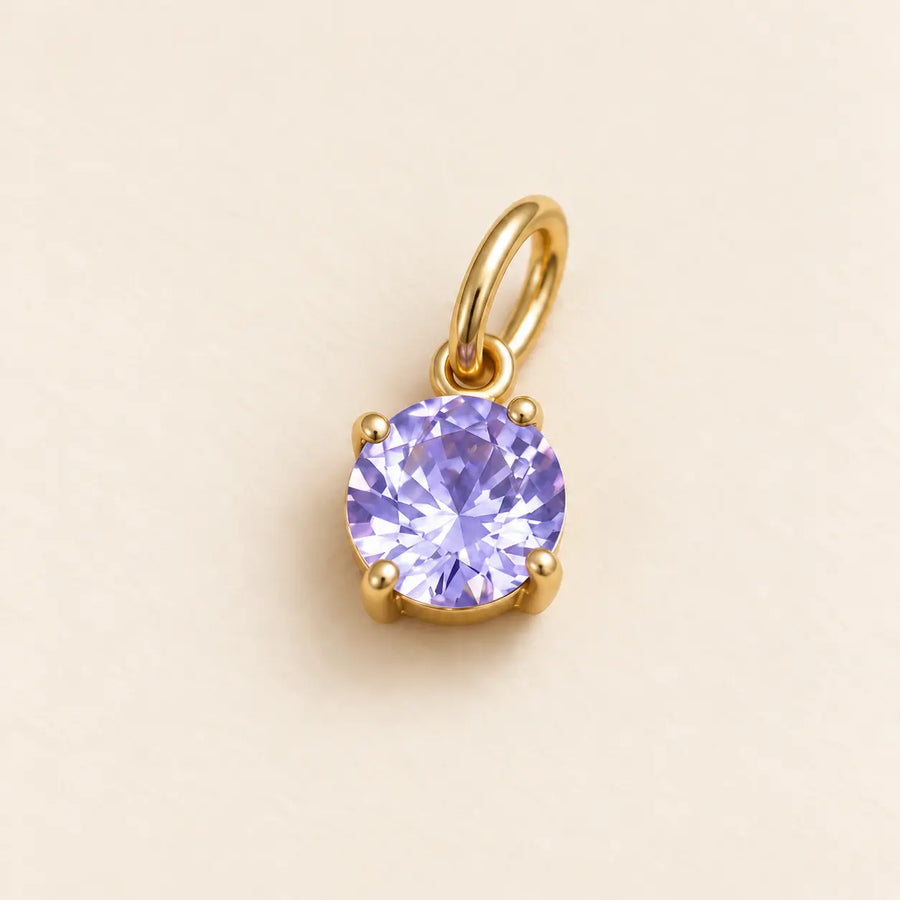 Crystal Rainbow Charm Lilac